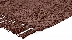 Alfombras de pelo largo - Alba Natural Cotton Shaggy (marrón)