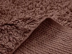 Alfombras de pelo largo - Alba Natural Cotton Shaggy (marrón)