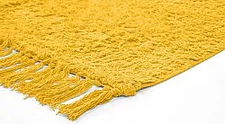Alfombras de pelo largo - Alba Natural Cotton Shaggy (amarillo)