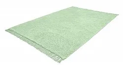 Alfombras de pelo largo - Alba Natural Cotton Shaggy (verde claro)