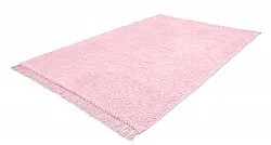 Alfombras de pelo largo - Alba Natural Cotton Shaggy (Rosa claro)