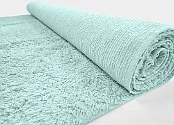 Alfombras de pelo largo - Alba Natural Cotton Shaggy (turquesa)