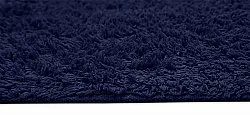Alfombras de pelo largo - Alba Natural Cotton Shaggy (azul oscuro)