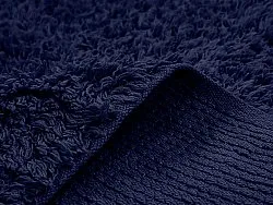 Alfombras de pelo largo - Alba Natural Cotton Shaggy (azul oscuro)