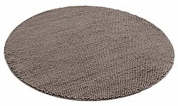 Alfombras redondeadas - Avafors Wool Bubble (marrón)