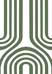 Alfombra Wilton - Obidos (verde/blanco)