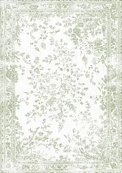 Alfombra Wilton - Tulum (verde claro/blanco)