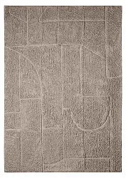 Alfombras de pelo largo - Cremona Natural Cotton Shaggy (gris pardo)
