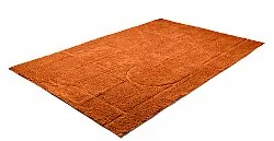 Alfombras de pelo largo - Cremona Natural Cotton Shaggy (naranja)