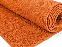 Alfombras de pelo largo - Cremona Natural Cotton Shaggy (naranja)