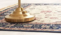 Alfombra Wilton - Romia (beige/azul)