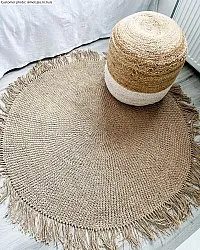 Alfombras redondeadas - Medina (yute)