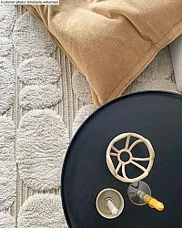 Alfombras de pelo largo - Fondi (beige)