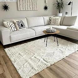 Alfombras de pelo largo - Rostock (offwhite)