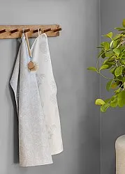Paños de cocina en paquete de 2 - Merja (gris)