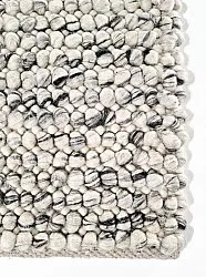 Alfombra de Lana - Mesra (negro/blanco)