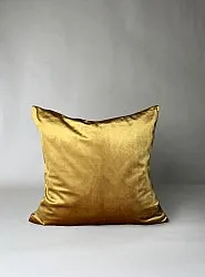 Funda de almohada - Cojines de terciopelo Marlyn (amarillo)