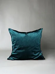 Funda de almohada - Cojines de terciopelo Marlyn (turquesa)