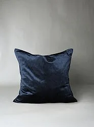 Funda de almohada - Cojines de terciopelo Marlyn (navy)