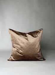Funda de almohada - Cojines de terciopelo Marlyn (beige obscuro)
