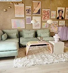 Alfombras de pelo largo - Janjira (offwhite)