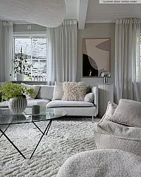 Alfombras de pelo largo - Monti (offwhite)
