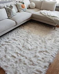 Alfombras de pelo largo - Pomaire (blanco)