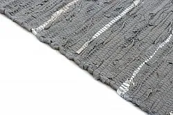 Alfombra de algodón - Nordal Design (gris läder)
