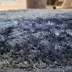 Alfombras redondeadas - Cosy (azul oscuro)