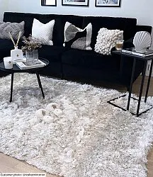 Alfombras de pelo largo - Janjira (blanco)