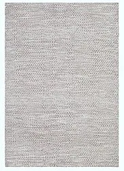 Alfombra de Lana - Jenim (gris/blanco)