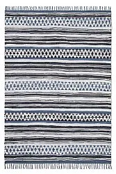 Alfombra de algodón - Orissa (azul)