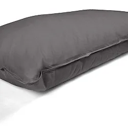 Funda de almohada - Lysander (gris oscuro)