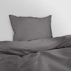 Funda de almohada - Lysander (gris oscuro)