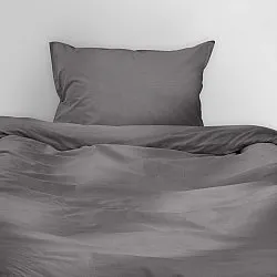 Funda de almohada - Lysander (gris oscuro)