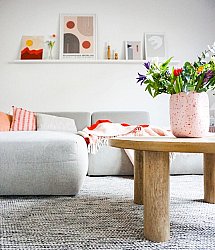 Alfombras redondeadas - Otago (gris/negro)