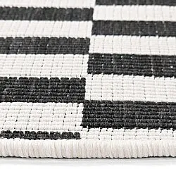 Alfombras redondeadas - Indoor/Outdoor Otto (negro)