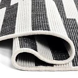Alfombras redondeadas - Indoor/Outdoor Otto (negro)