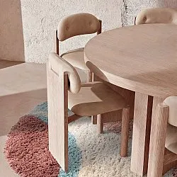 Alfombra ovalada - Tropea Natural Cotton Shaggy (multi)