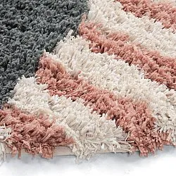 Alfombra ovalada - Tropea Natural Cotton Shaggy (multi)