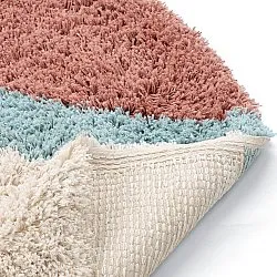 Alfombra ovalada - Tropea Natural Cotton Shaggy (multi)
