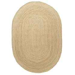 Alfombra ovalada de yute - San Francisco (yute)