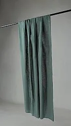 Cortinas - Cortina de algodón Adriana (verde oscuro)