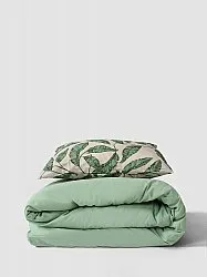 Juego de funda nórdica - Leaves (verde)