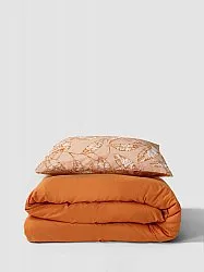 Juego de funda nórdica - Leaves (naranja)