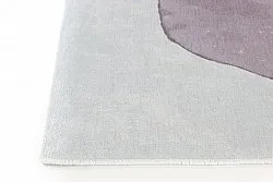 Alfombra Wilton - Layon (gris/rosa)