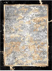 Alfombra Wilton - Peri (negro/multicolor)
