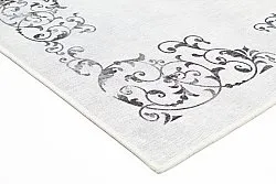 Alfombra Wilton - Santi (blanco/negro)