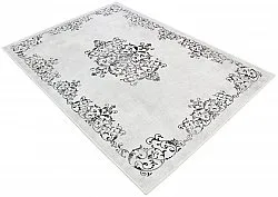 Alfombra Wilton - Santi (blanco/negro)