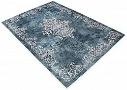 Alfombra Wilton - Santi (azul/beige)